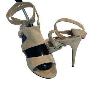 Paul Andrew Bagutta Suede Sandal Size‎ 38 US 8